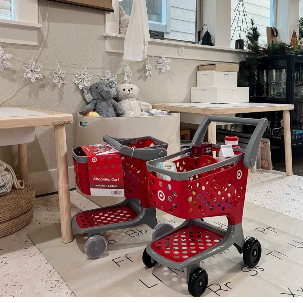 BNWT Mini Target cart Toy